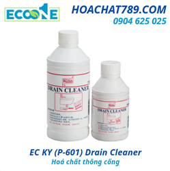 EC KY (P-601) Drain Cleaner Chất thông cống, làm sạch dầu mỡ, xà phòng, tóc, giấy, trong cống 1 cách